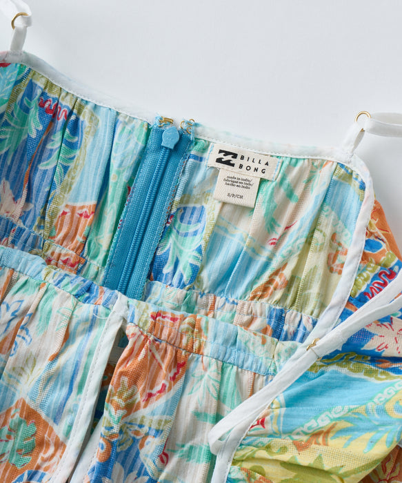 BILLABONG ウィメンズ PALM GROVE MIDI DRS ワンピース 【2026年夏モデル】 DRM / S