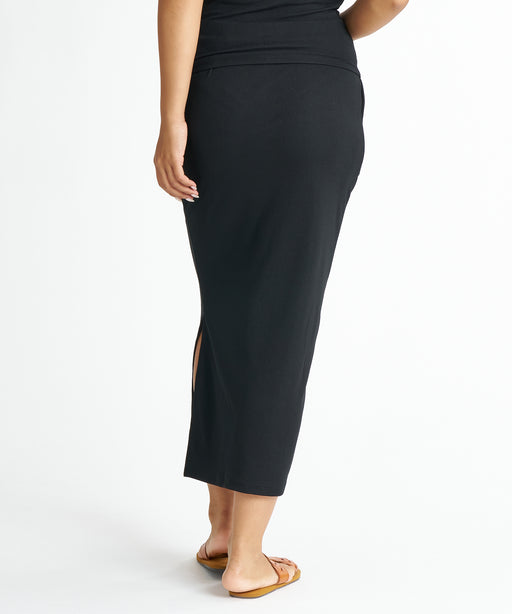 BILLABONG ウィメンズ DRY RIB LONG SKIRT スカート 【2026年夏モデル】 BLK / M