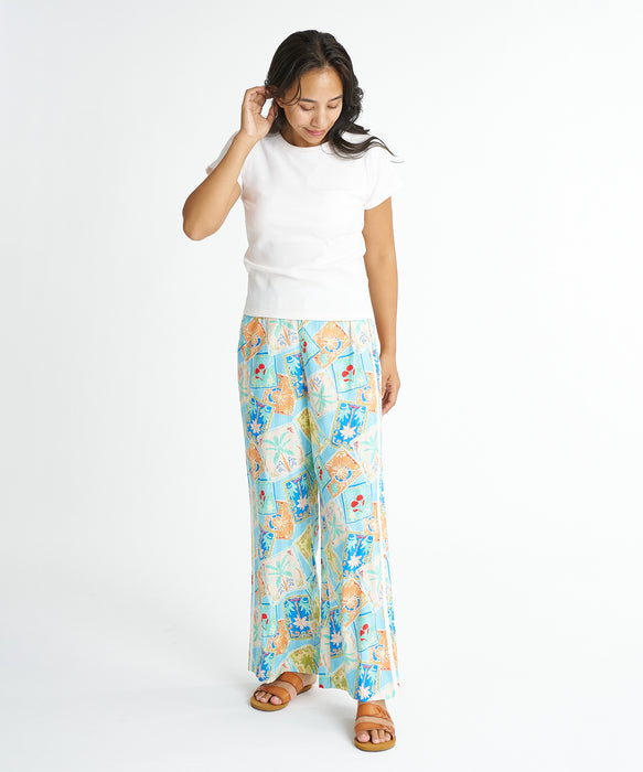 BILLABONG ウィメンズ PALM GROVE ELST PNT ロングパンツ 【2026年夏モデル】 DRM / S