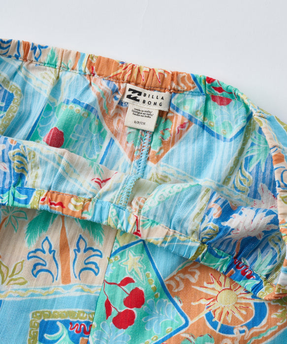 BILLABONG ウィメンズ PALM GROVE ELST PNT ロングパンツ 【2026年夏モデル】 DRM / S