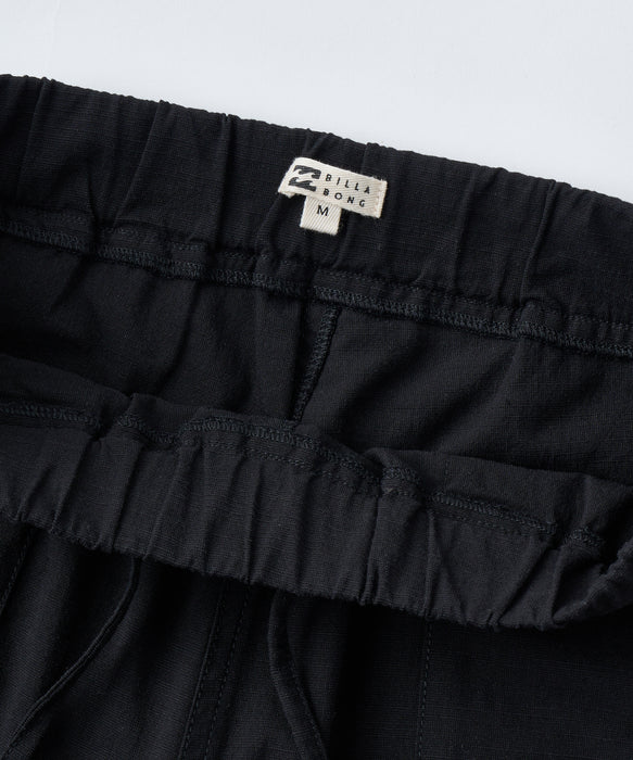 BILLABONG ウィメンズ EASY LONG PANTS ロングパンツ 【2026年夏モデル】 BLK / L