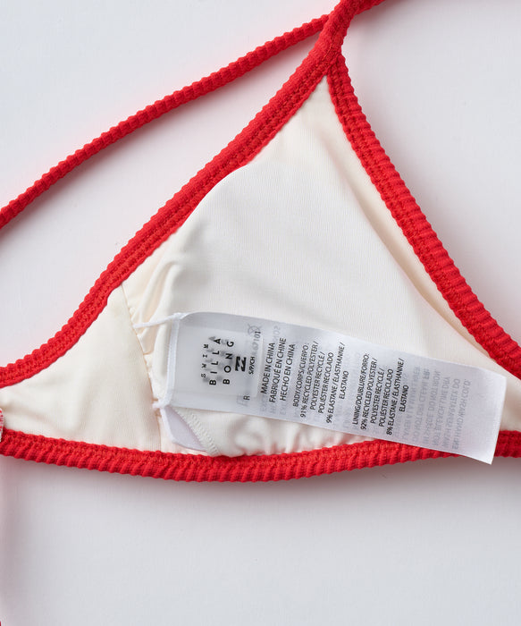 BILLABONG ウィメンズ PICNIC V BRALETTE CROSS BACK 水着 【2026年夏