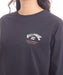 BILLABONG ウィメンズ MORFY SQUARE LOGO LS TEE RASH 長袖ラッシュガード 【2026年夏モデル】 BLK / L