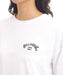 BILLABONG ウィメンズ MORFY SQUARE LOGO LS TEE RASH 長袖ラッシュガード 【2026年夏モデル】 WHT2 / L