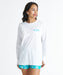 BILLABONG ウィメンズ MORFY SQUARE LOGO LS TEE RASH 長袖ラッシュガード 【2026年夏モデル】 WHT2 / L