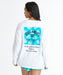 BILLABONG ウィメンズ MORFY SQUARE LOGO LS TEE RASH 長袖ラッシュガード 【2026年夏モデル】 WHT2 / L