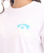 BILLABONG ウィメンズ MORFY SQUARE LOGO LS TEE RASH 長袖ラッシュガード 【2026年夏モデル】 WHT2 / L