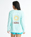BILLABONG ウィメンズ MORFY GRAPHIC BOAT NECK LS TEE RASH 長袖ラッシュガード 【2026年夏モデル】 AGA / L