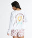 BILLABONG ウィメンズ MORFY GRAPHIC BOAT NECK LS TEE RASH 長袖ラッシュガード 【2026年夏モデル】 WHT / L