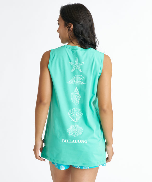 BILLABONG ウィメンズ SURF FLEX GRAPHIC TANK サーフタンクトップ 【2026年夏モデル】 GMM0 / L