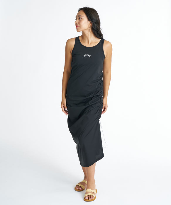 BILLABONG ウィメンズ SURF FLEX TANK ONEPIECE DRESS その他ラッシュガード 【2026年夏モデル】 BLK / M