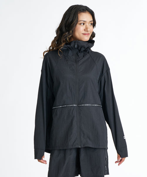 masa_hi　BILLABONG 2WAY-HOODED 新品未使用品 BILLABONG ウィメンズ UTILITY LOGO TAPE ZIP UP PARKA セットアップ