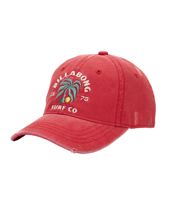 BILLABONG ウィメンズ GRINDER LOGO CAP キャップ 【2026年夏モデル】 RED / F