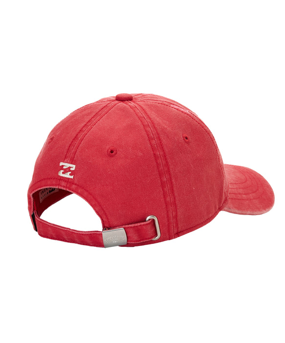 BILLABONG ウィメンズ GRINDER LOGO CAP キャップ 【2026年夏モデル】 RED / F