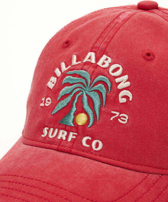 BILLABONG ウィメンズ GRINDER LOGO CAP キャップ 【2026年夏モデル】 RED / F