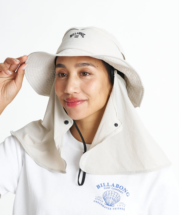 BILLABONG ウィメンズ SHIELD HAT ハット 【2026年夏モデル】 BEG / F