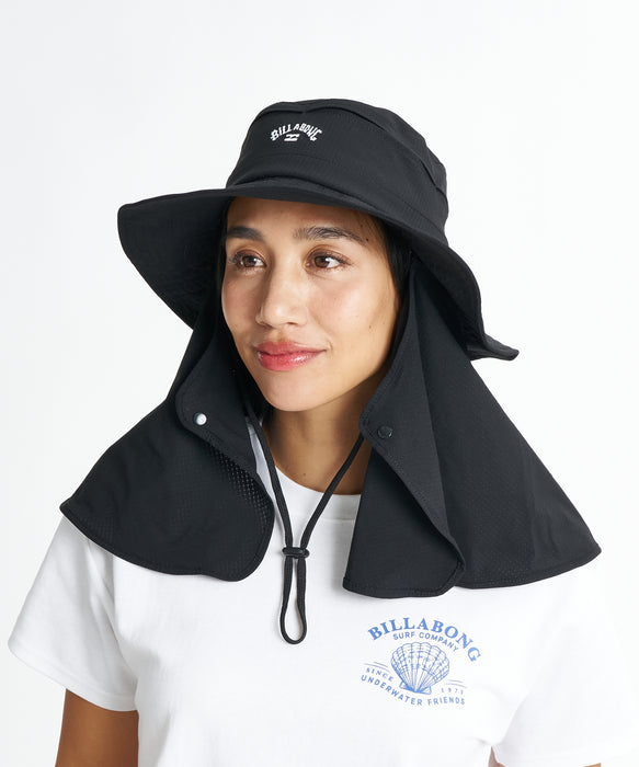 BILLABONG ウィメンズ SHIELD HAT ハット 【2026年夏モデル】 BLK / F
