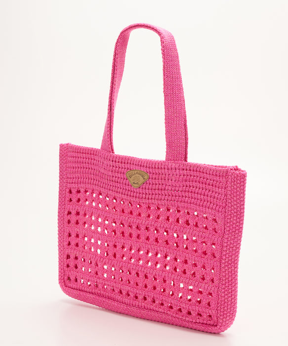 BILLABONG ウィメンズ CROCHE TOTE BAG トートバッグ 【2026年夏モデル】 GUA / F