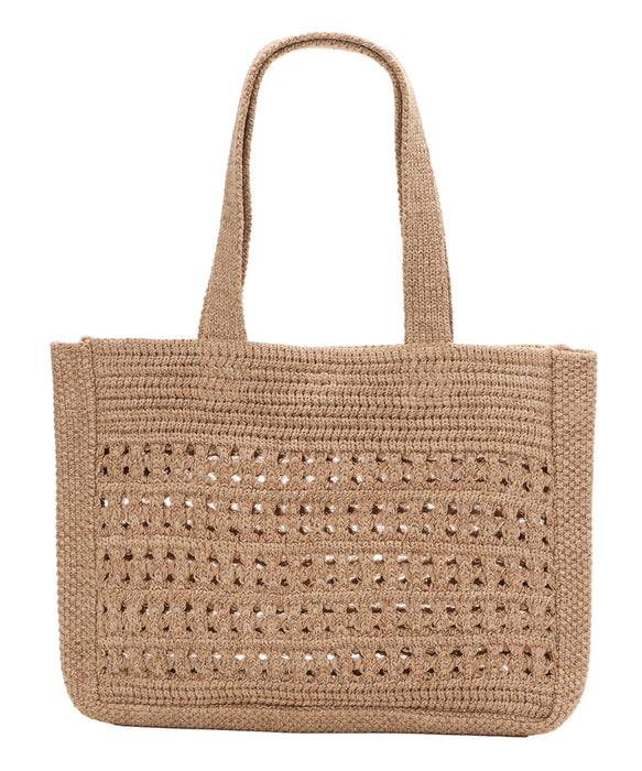 BILLABONG ウィメンズ CROCHE TOTE BAG トートバッグ 【2026年夏モデル】 SGA / F
