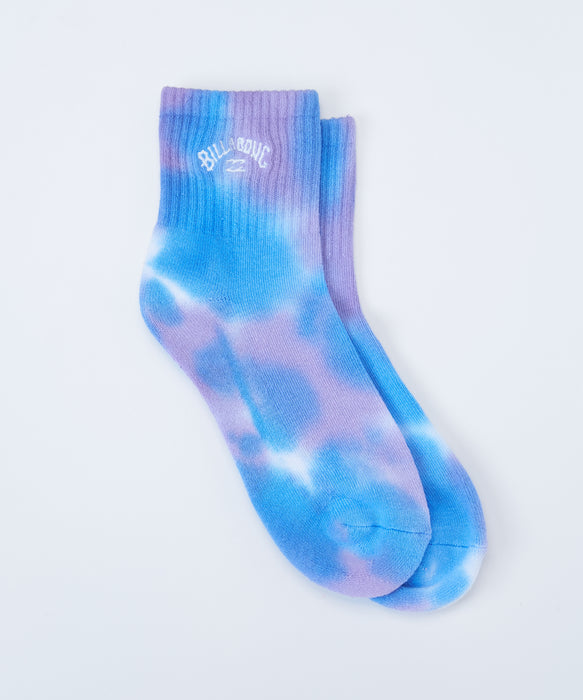 BILLABONG ウィメンズ MARBLE SOCKS ソックス 【2026年夏モデル】 BLU / F