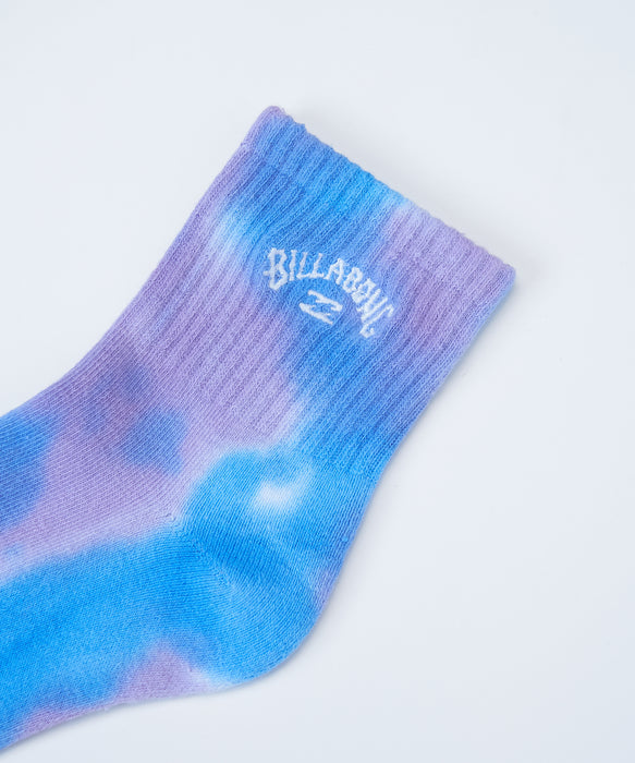 BILLABONG ウィメンズ MARBLE SOCKS ソックス 【2026年夏モデル】 BLU / F