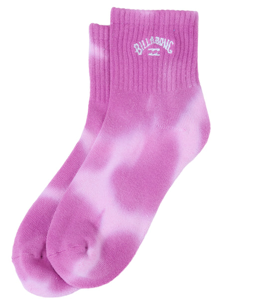 BILLABONG ウィメンズ MARBLE SOCKS ソックス 【2026年夏モデル】 PNK / F