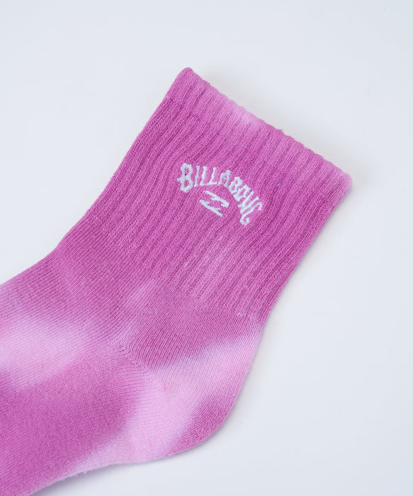 BILLABONG ウィメンズ MARBLE SOCKS ソックス 【2026年夏モデル】 PNK / F