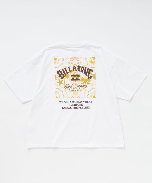 【オンライン限定】BILLABONG ウィメンズ SQUARE MIDIUM LOOSE TEE Tシャツ 【2026年夏モデル】