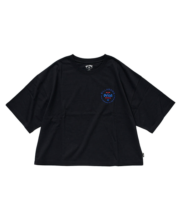 BILLABONG ウィメンズ ORION CIRCLE 【ORION BEER x BILLABONG COLLECTION】【LOOSE CROPPED】Tシャツ 【2026年夏モデル】