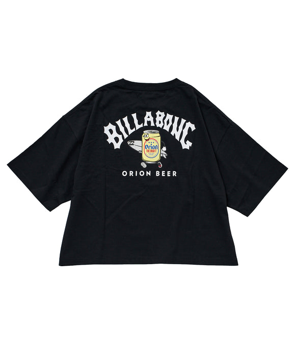 BILLABONG ウィメンズ ORION CHARA 【ORION BEER x BILLABONG COLLECTION】【LOOSE CROPPED】Tシャツ 【2026年夏モデル】