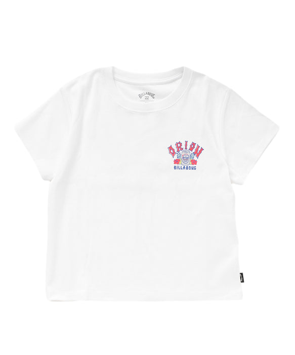 BILLABONG ウィメンズ ORION ARCH 【ORION BEER x BILLABONG COLLECTION】【BABY FIT
】Tシャツ 【2026年夏モデル】