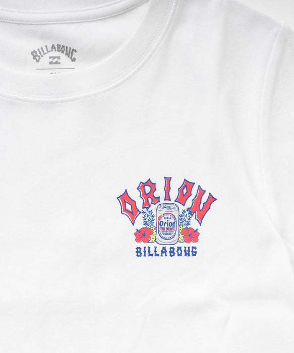 BILLABONG ウィメンズ ORION ARCH 【ORION BEER x BILLABONG COLLECTION】【BABY FIT
】Tシャツ 【2026年夏モデル】