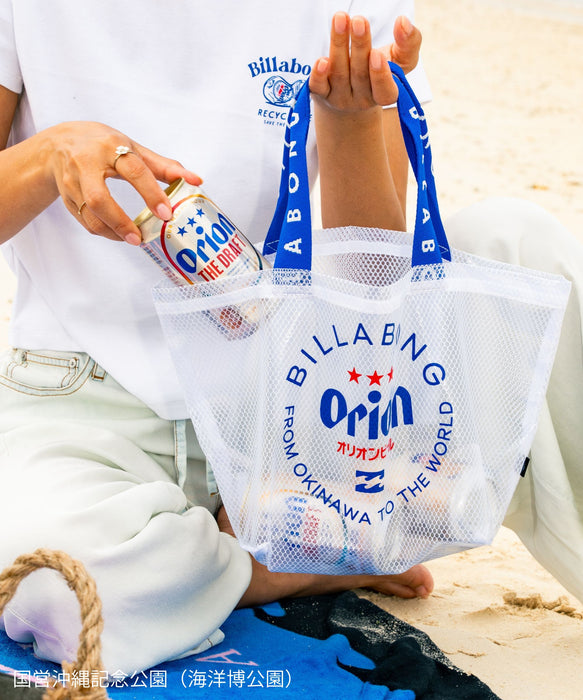 BILLABONG メンズ BEACH MINI TOTE 【ORION BEER x BILLABONG COLLECTION】トートバッグ 【2026年夏モデル】