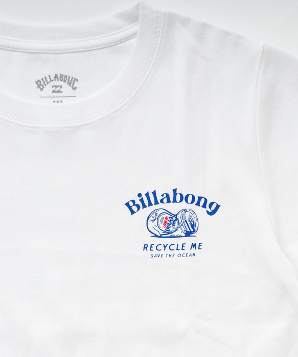 BILLABONG ウィメンズ RECYCLE ME【ORION BEER x BILLABONG COLLECTION】【BABY FIT
】 Tシャツ 【2026年夏モデル】