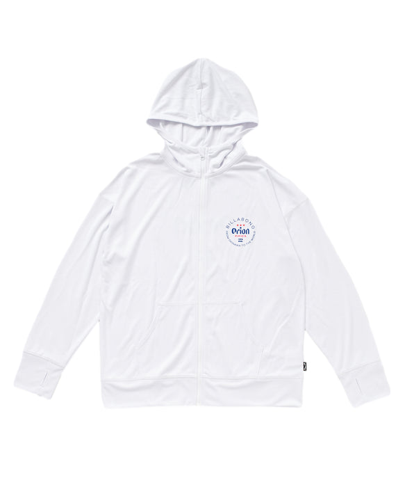 BILLABONG ウィメンズ ORION CIRCLE ZIP RASH GUARD 【ORION BEER x BILLABONG COLLECTION】ジップラッシュガード 【2026年夏モデル】