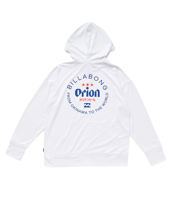 BILLABONG ウィメンズ ORION CIRCLE ZIP RASH GUARD 【ORION BEER x BILLABONG COLLECTION】ジップラッシュガード 【2026年夏モデル】