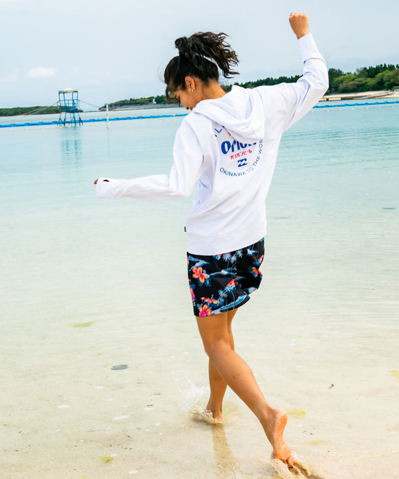 BILLABONG ウィメンズ ORION CIRCLE ZIP RASH GUARD 【ORION BEER x BILLABONG COLLECTION】ジップラッシュガード 【2026年夏モデル】