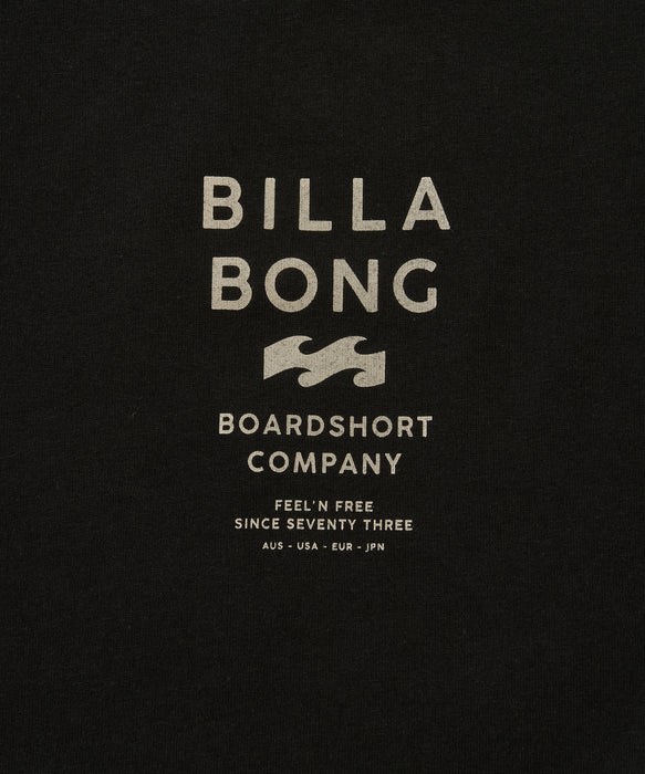 BILLABONG キッズ SUN SCREEN Tシャツ 【2026年夏モデル】 BLK / 160