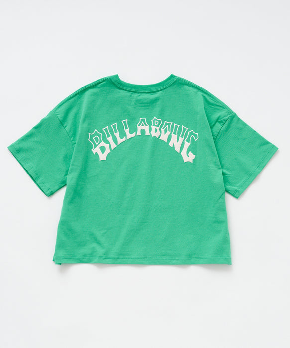 BILLABONG ガールズ HORIZON ARCH LOOSE CROPPED COOL TEE Tシャツ 【2026年夏モデル】