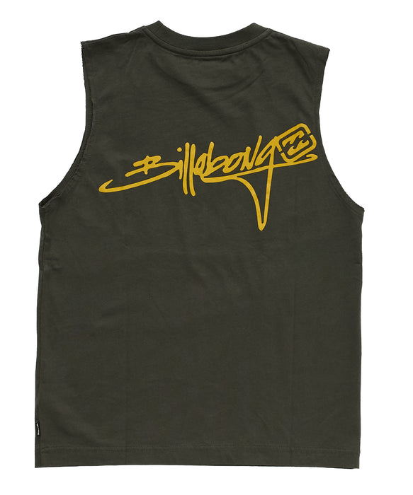 BILLABONG キッズ Y2K SCRIPT タンクトップ 【2026年夏モデル】