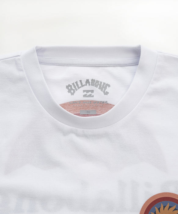 BILLABONG キッズ FIRMA STRETCH TEE サーフTシャツ 【2026年夏モデル】 WHT / 150