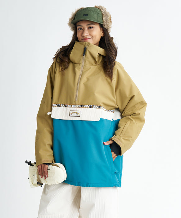 BILLABONG ANORAK JACKET BRZ / L