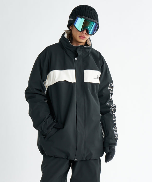 BILLABONG STAND COLLAR JACKET BLK / XL
