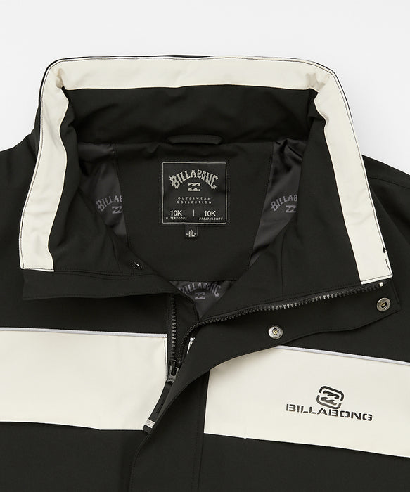 BILLABONG STAND COLLAR JACKET BLK / XL