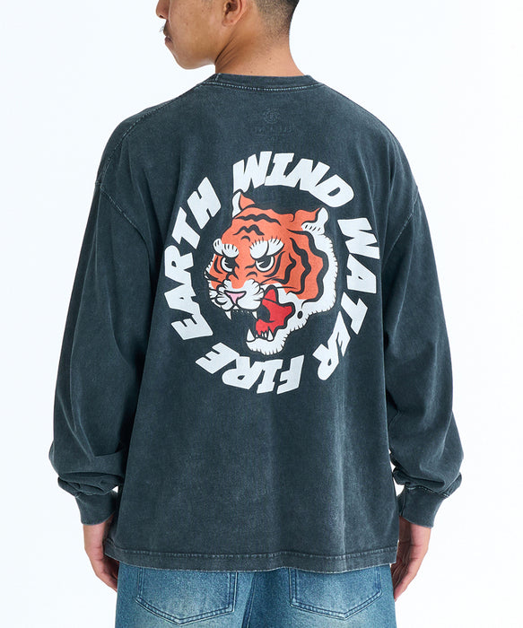 ELEMENT メンズ DOVE TIGER LS ロンT 【2026年春夏モデル】 RBK / XL