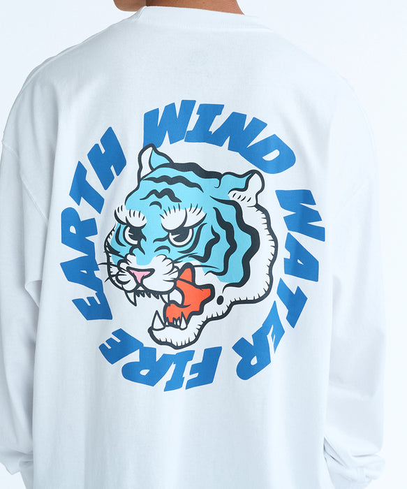 ELEMENT メンズ DOVE TIGER LS ロンT 【2026年春夏モデル】 WHT / XL