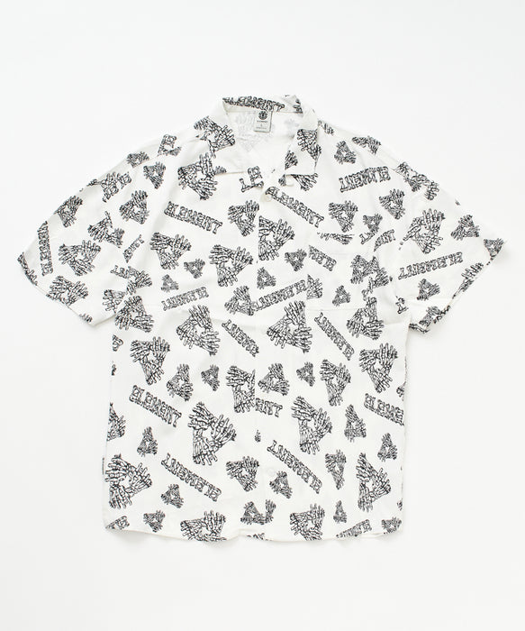 ELEMENT メンズ ELMC ALOHA SHIRTS 半袖シャツ 【2026年春夏モデル】