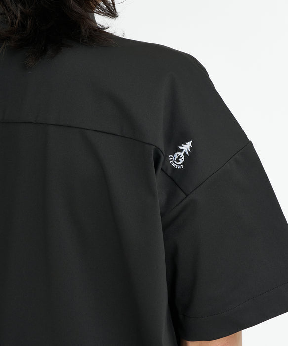 ELEMENT メンズ TREE SHIRTS 半袖シャツ 【2026年夏モデル】 FBK / XL