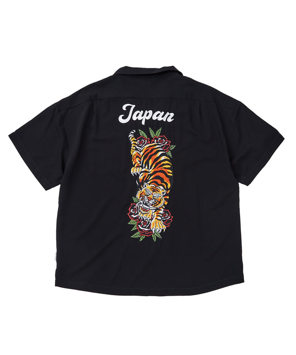 ELEMENT メンズ VIETNAM SK8 SHIRTS 半袖シャツ 【2026年春夏モデル】 BKT / XL