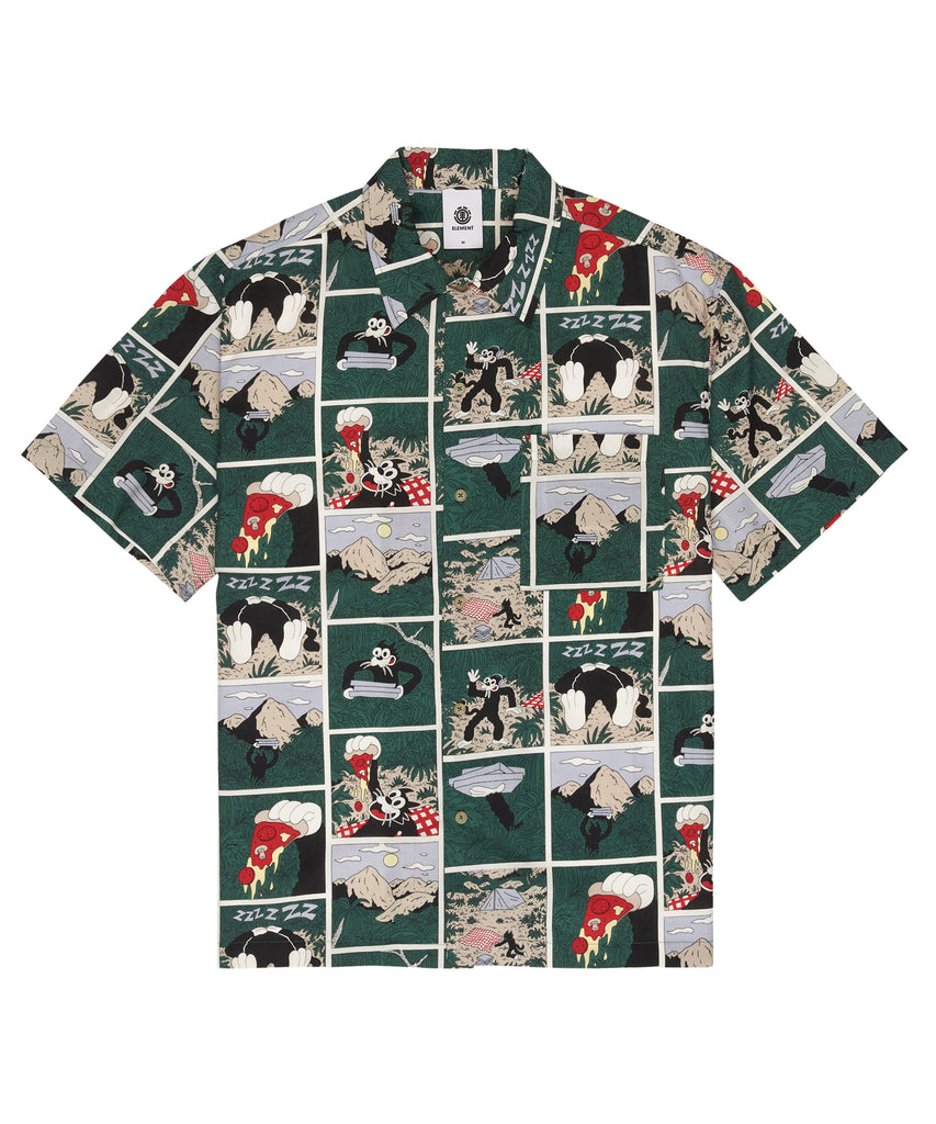 SALE】【直営店限定】ELEMENT メンズ REGULAR SB PRINTED SS 半袖